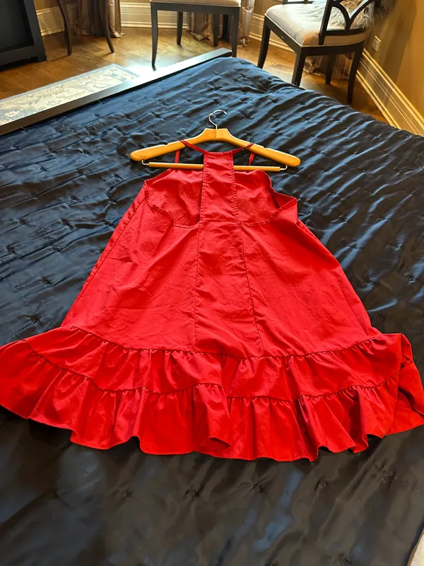 Red Dress Size M - Image 4