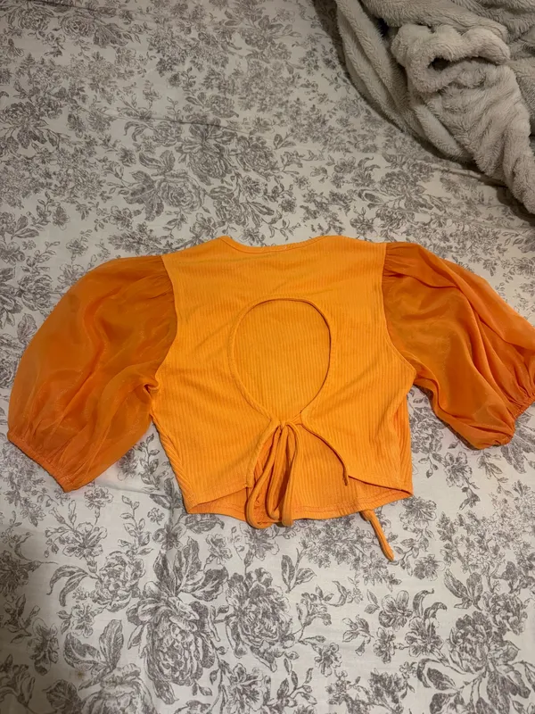 Orange Boutique Top - Image 3