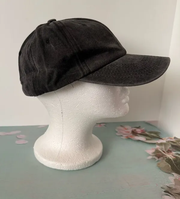 Black Baseball Cap - Image 2