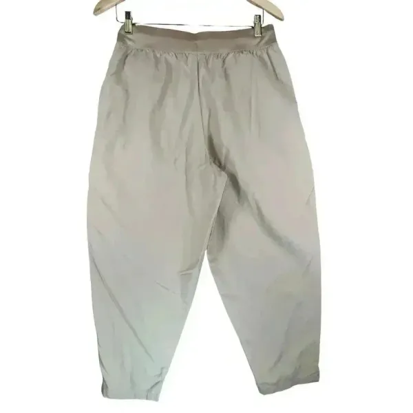 Nike Women’s Essential Woven Loose High Rise Curve Pants Shearling Pockets‎ Med - Image 3
