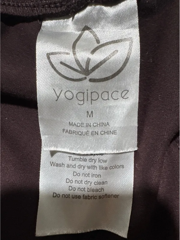 Yogipace Medium Plum Stretch Pants - Comfort Meets Style! - Image 6