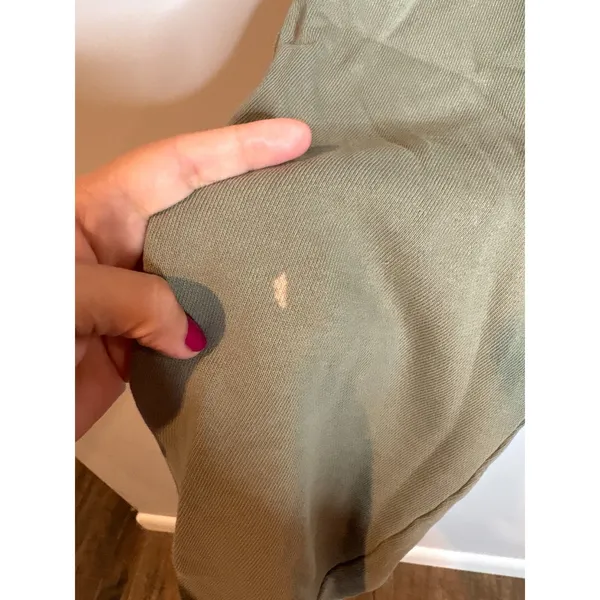 Aerie khaki green cropped sweatpants - Image 5