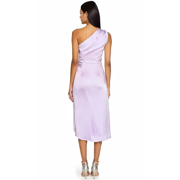 ELLIATT Cassini One Shoulder Dress, Lilac, Small - Image 5