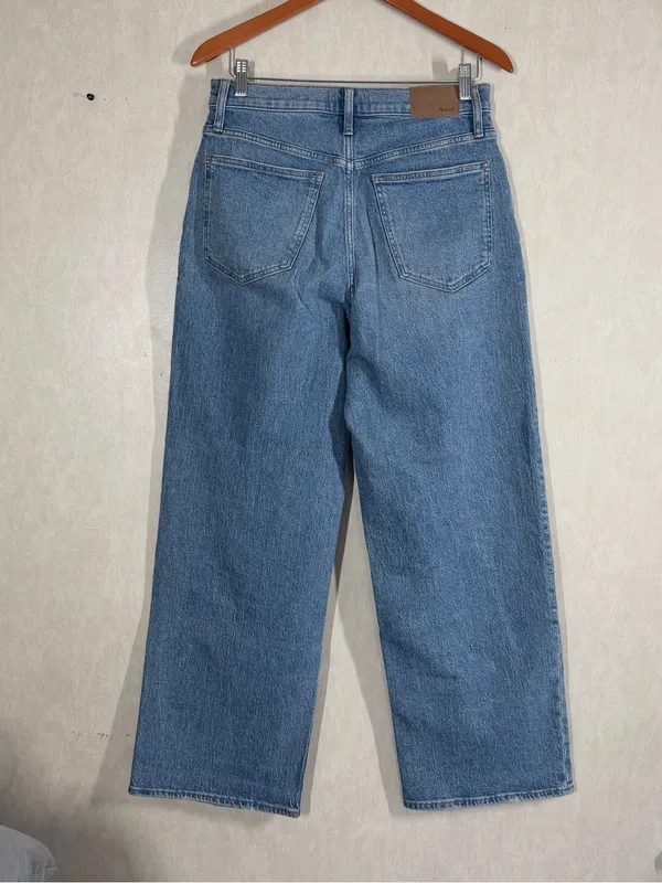Madewell The Perfect Vintage Wide-Leg Jean in Heathcote Wash Comfort Stretch 29 - Image 7