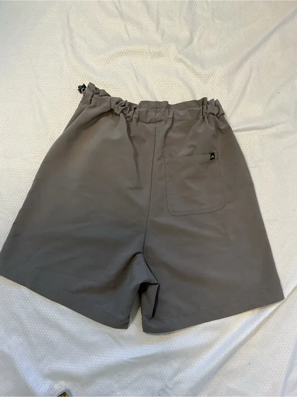 Athletic Drawstring Shorts in Gray - Image 5