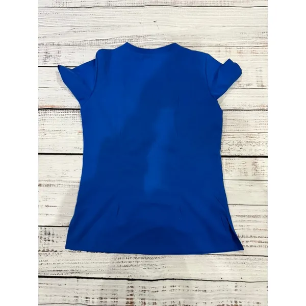 Adar Pro Women's Scrub Set XS‎ Royal Blue V-Neck Top & Pants Workwear - Image 5