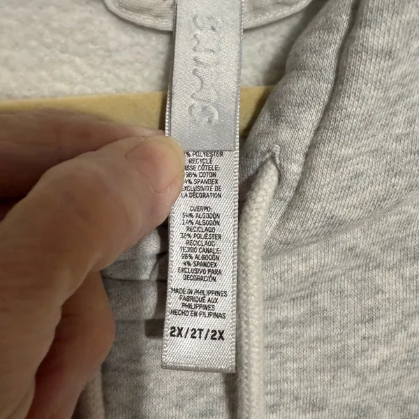 SKIMS Gray Hoodie Sweatshirt and Sweatpants - Image 3