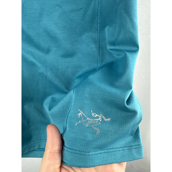 Women’s Arc’Teryx Small Grayish Blue Sports T-Shirt - Image 3