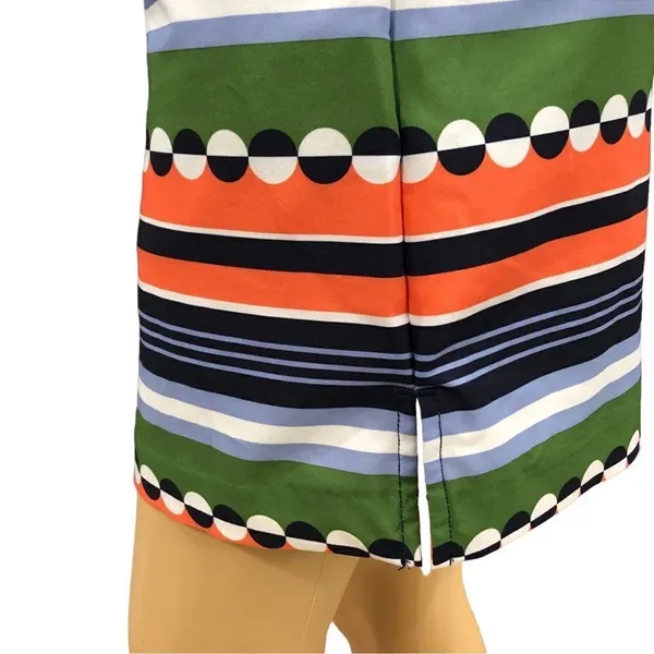 Izod Fun Striped/Circle Print Stretch Golf Tennis‎ Skirt Skort Size 10 C33 - Image 3
