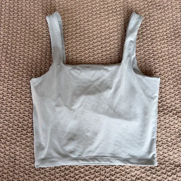 Hollister Blue/ Grey Lounge Tank - Image 2