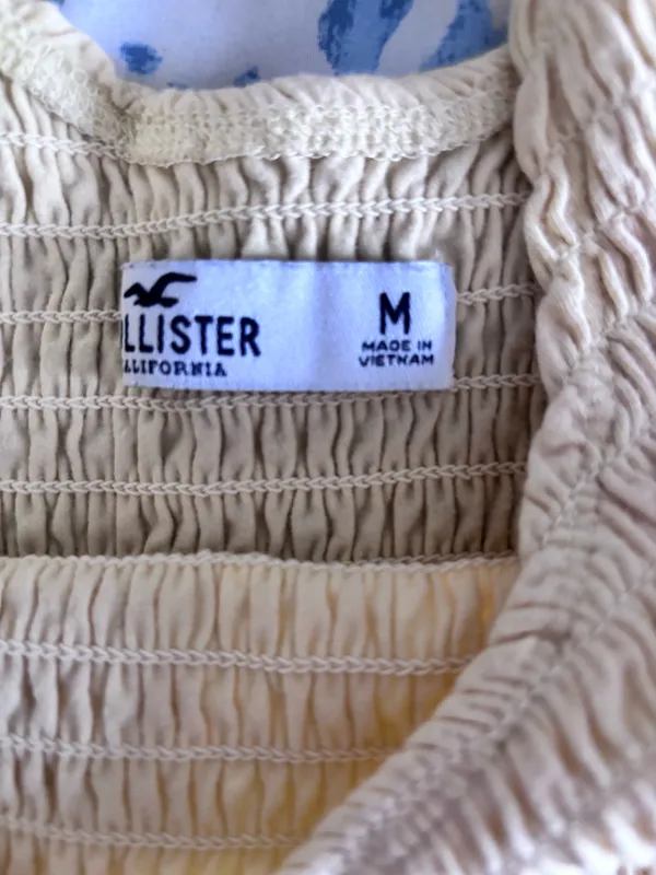 Yellow Hollister Tank - Image 3