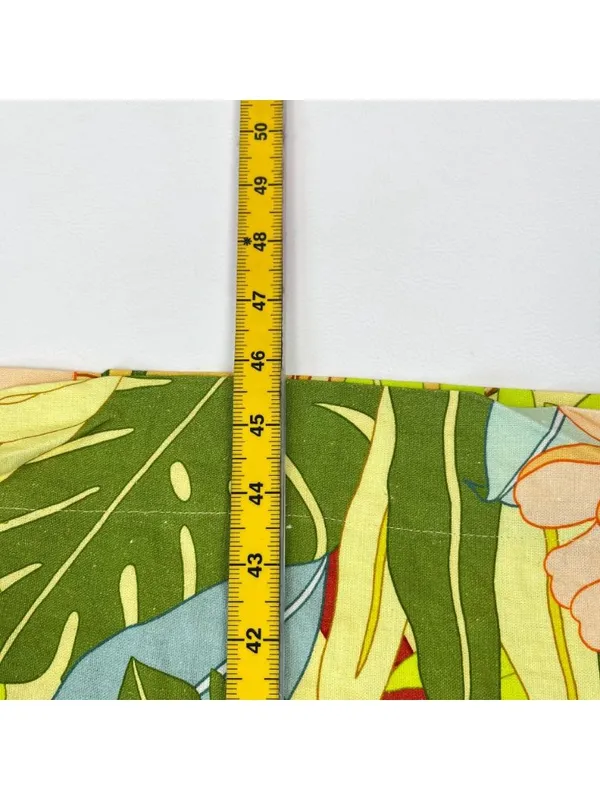 NWOT Farm Rio Linen Blend Floral Strapless Maxi Dress Size S Hawaiian Tropical - Image 13