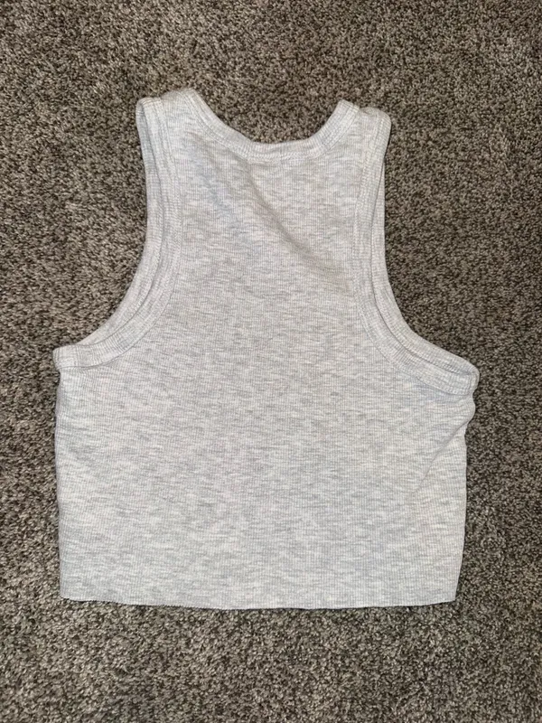 Garage Malibu Beach Ribbed Cropped Tank Top - Image 3