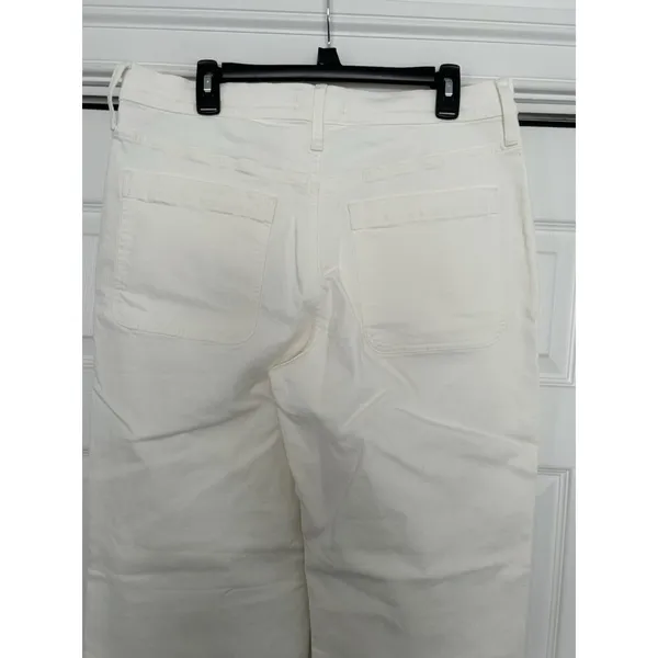 Madewell The Perfect Vintage Wide-Leg Jean w/Patch Pockets Vintage Canvas Sz 32 - Image 9