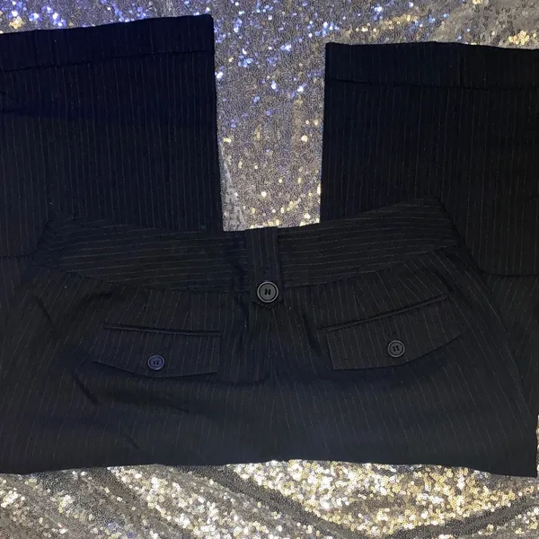 LOFT 8 Julie Black Pinstripe Women's Trousers - Image 5
