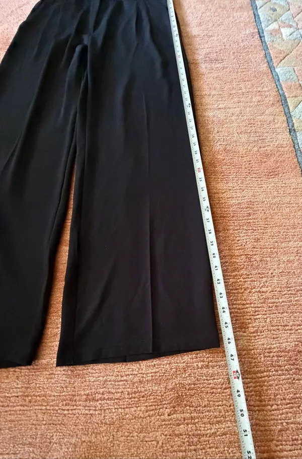 Shinestar Black Straight Leg Dress Pants Size L NWT Work Office Trousers - Image 5