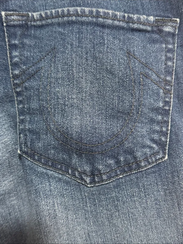 True Religion Becca MidRise Midnight Blue Bootcut Jeans - Image 6