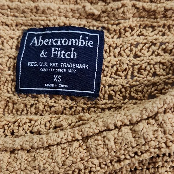 Abercrombie & Fitch marigold yellow‎ knit sweater Extra Small - Image 5