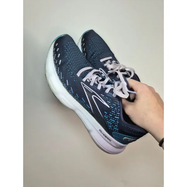 Brooks Glycerin 20 Women's Running Shoes - Navy with Teal Accents Sneakers 8.5 - Image 11