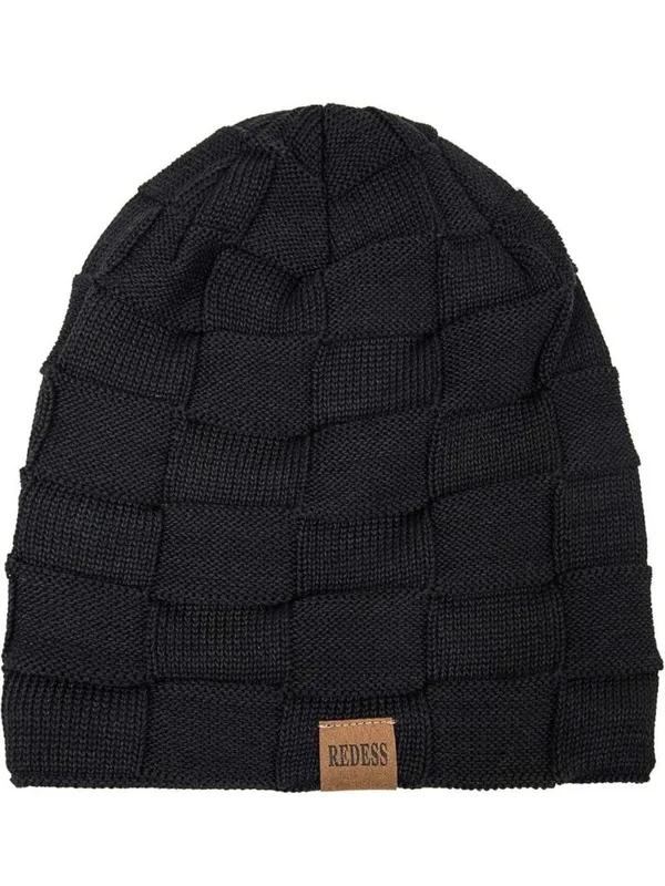 REDESS Beanie Hat Bundle Of 2 for Men and Women Winter Warm Hats Knit Slouchy - Image 3