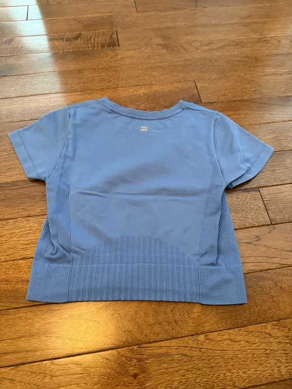 Target Blue Short Sleeve Top - Image 2