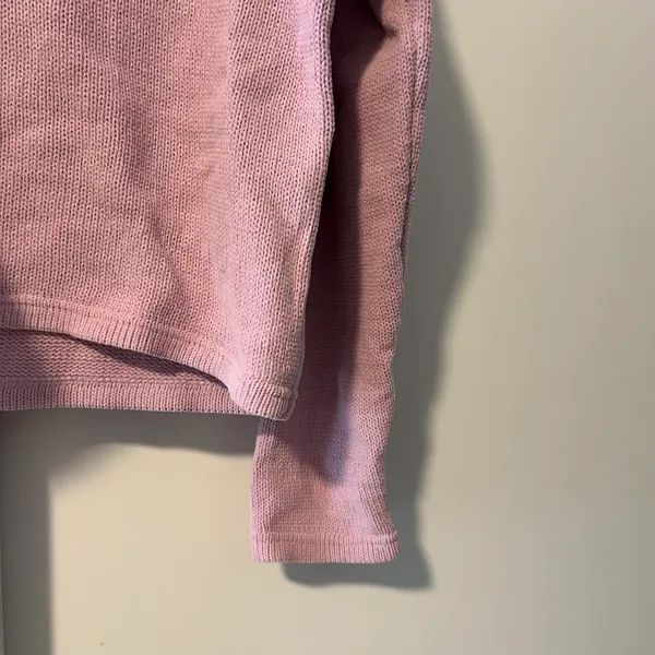 ZARA Pink Knit Sweater - Image 2