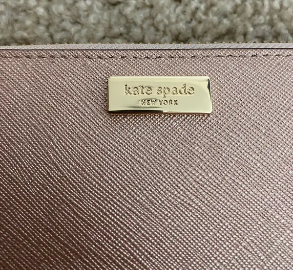 Kate Spade Rose Gold Wallet - Image 2