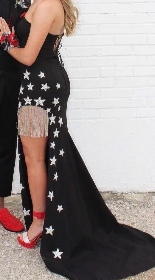 Sherri Hill Stunning Black Prom Dress - Image 5