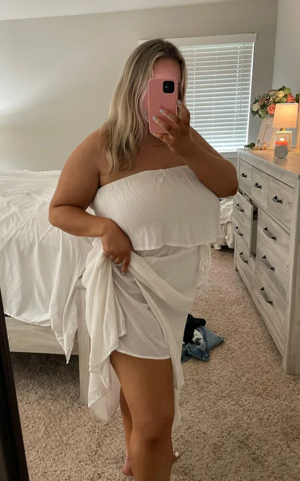 XL white Dress - Image 4