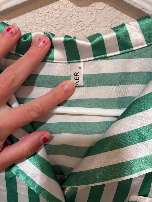 Amazon PJ Green Striped Set - Image 2