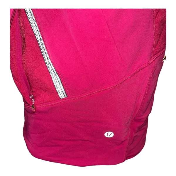 Lululemon Hot Pink Quilted Jacket Approx Size 6-8 - Image 12
