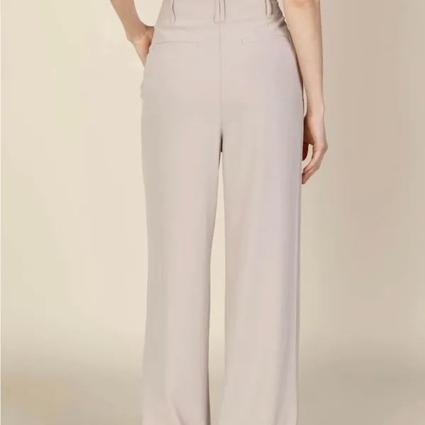 Thread & Supply Julie‎ Pleated Wide Leg Trouser Size Small New - Image 2