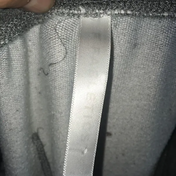Fabletics gray drawstring waist size L athletic joggers - Image 3