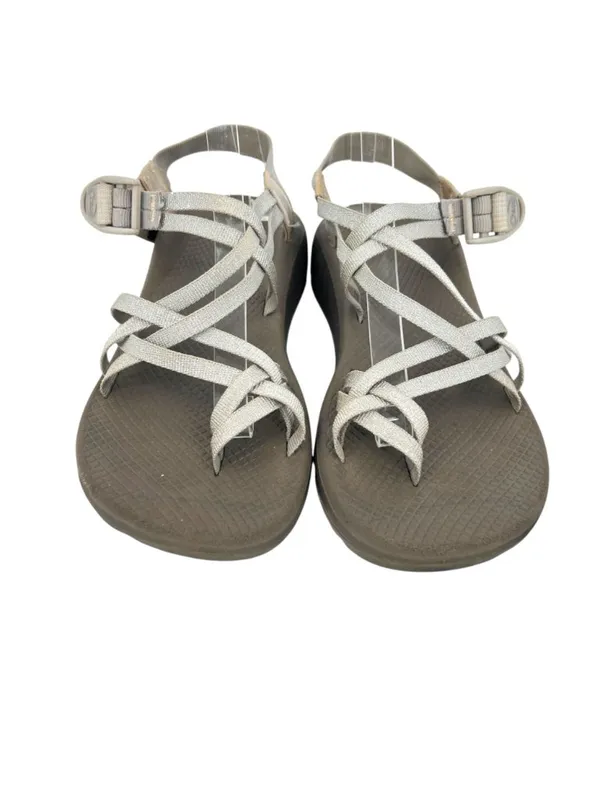 Chacos Women's Z Cloud X2 Metallic Silver Sandal Strappy Outdoor Comfort Size 10 - Image 2
