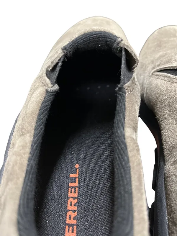 Merrell Duel Density wms gray black leather suede moc shoes sz 10 SKU 10-707 - Image 7