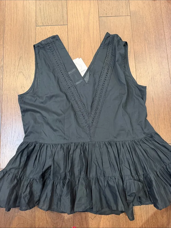 Merlette Senda Top in Black Medium NWT - C30-136 - Image 7