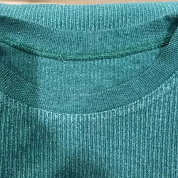 Rochacha Green Cord Pullover Sweatshirt Women’s Large - Image 4