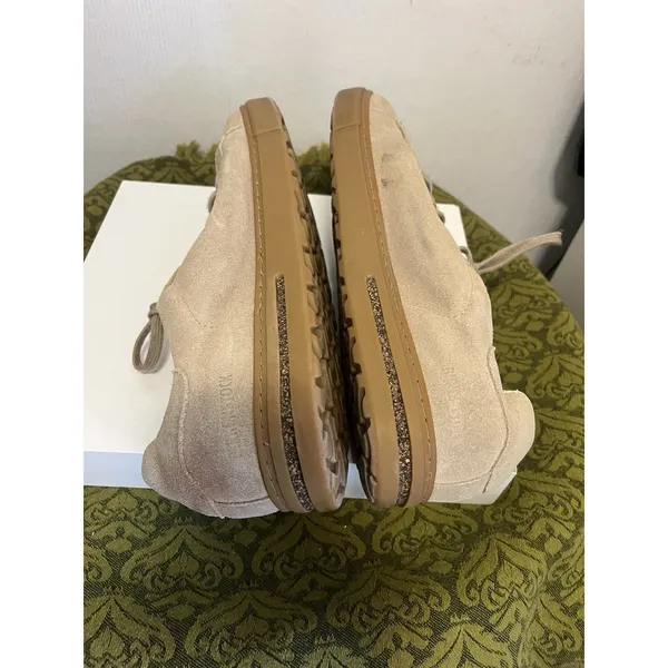 Birkenstock Bend LowGreen Khaki Suede Casual Sneakers 11.5 - Image 3
