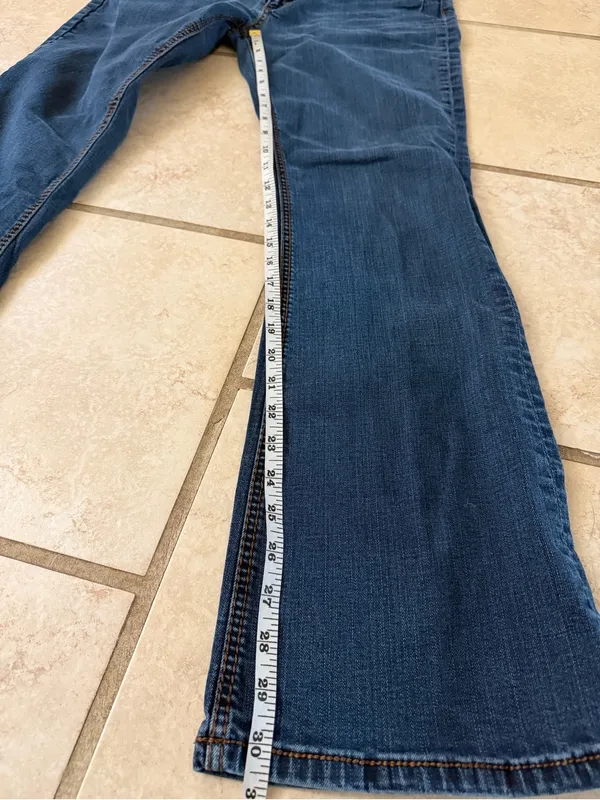 Seven7 Bootcut Stretch Jeans Women’s Size 12 Medium Wash EUC - Image 5