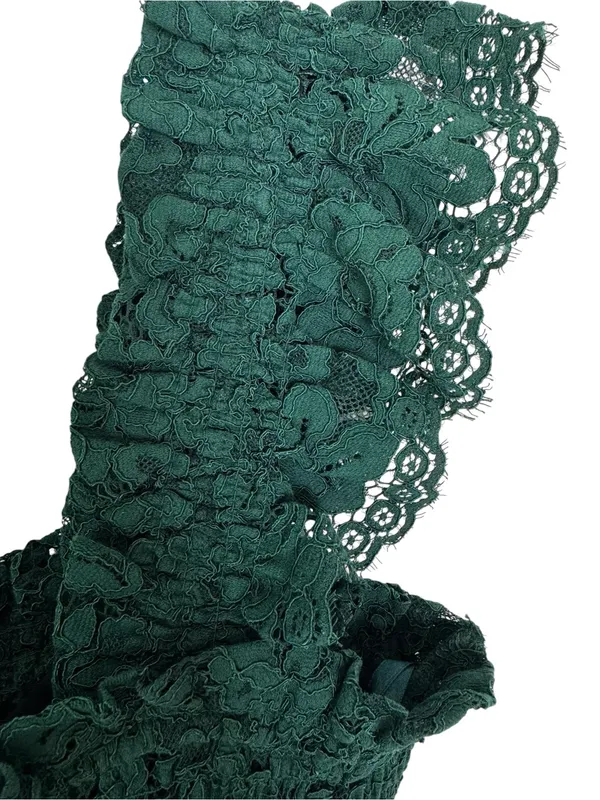 Hill House Collector's Ellie Nap Dress Botanical Garden Lace Green 2023 Size S - Image 5