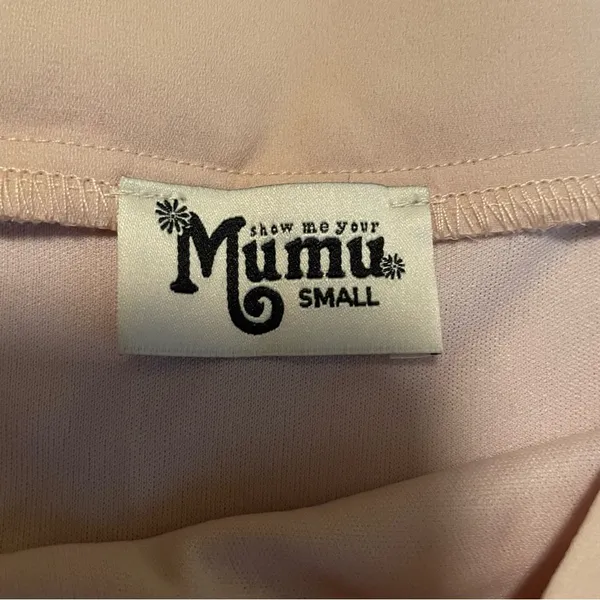 Show Me Your MuMu Blush Maxi skirt and top size small - Image 6