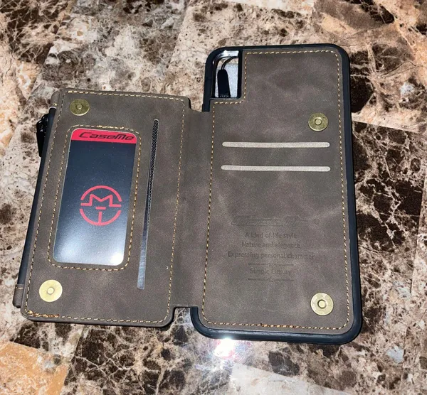 Best Wallet Phone Case Brown - Image 4