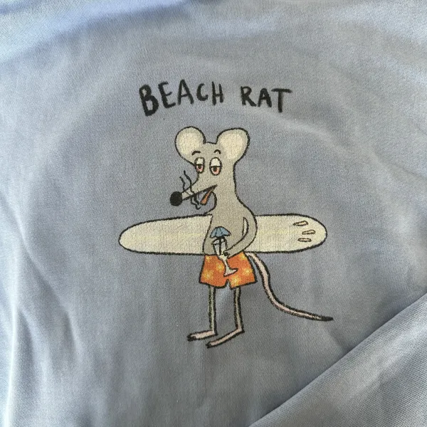Urban Outfitters Ghost Cowboy Beach Rat Hoodie - Image 3