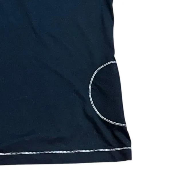 ALO Yoga Sleeveless CoolFit Athletic‎ Tank Top Black Workout Zipper Pocket XXL - Image 3