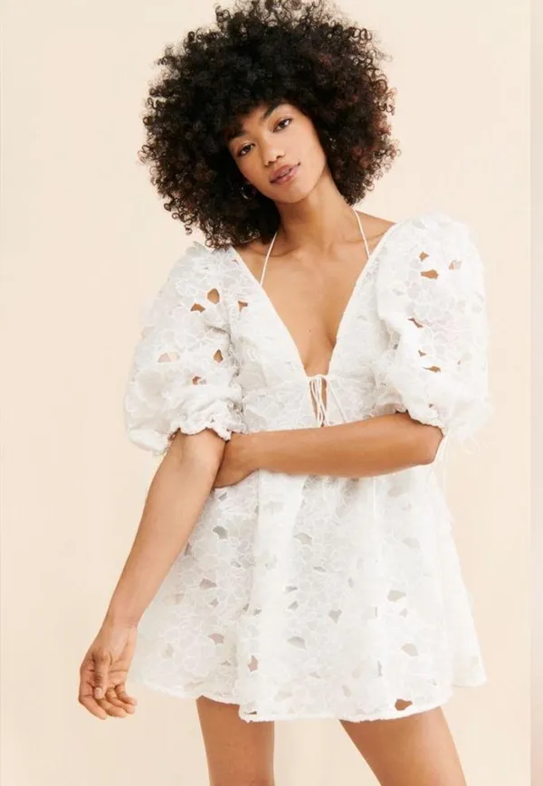 For Love & Lemons Leighton Mini Dress - Image 7