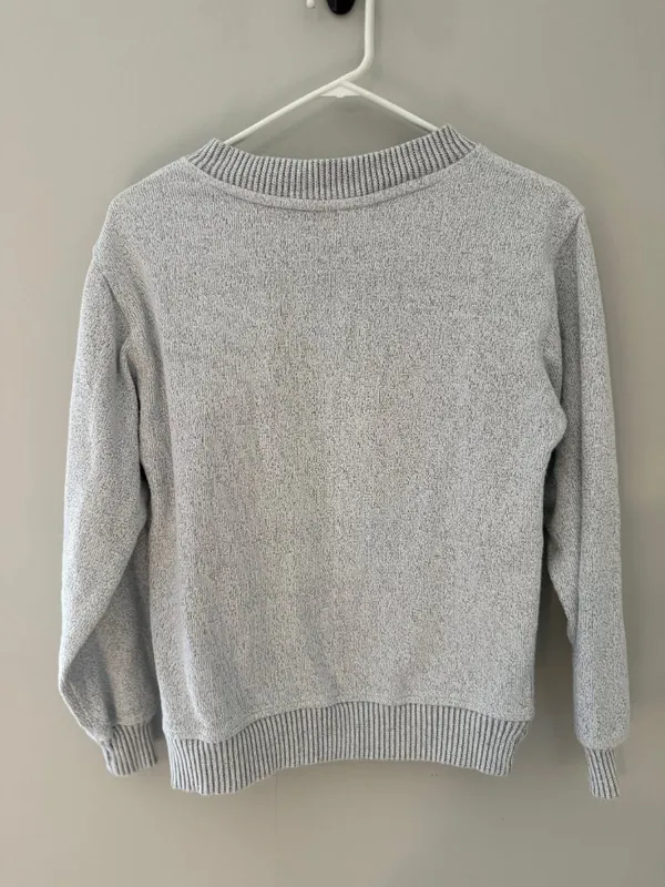 Varsity Spirit Irish V-Neck Sweater XS Green Gold - Image 6