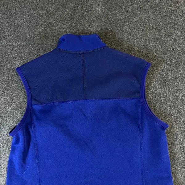 Patagonia Adze Hybrid Vest Womens Small Blue Full Zip Softshell Fleece Lined - Image 12