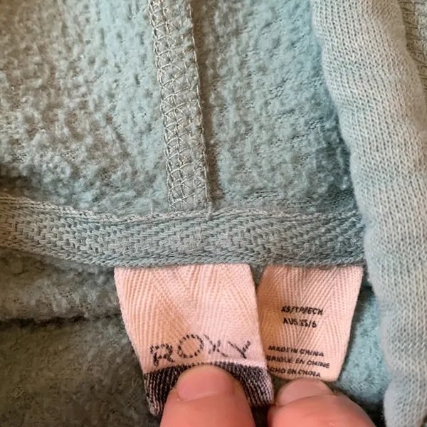 Roxy Sea Green Hoodie - Image 3