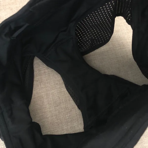 Lululemon Perforated Mesh Look Speed Shorts Athletic Running Black 4 Small - Image 6