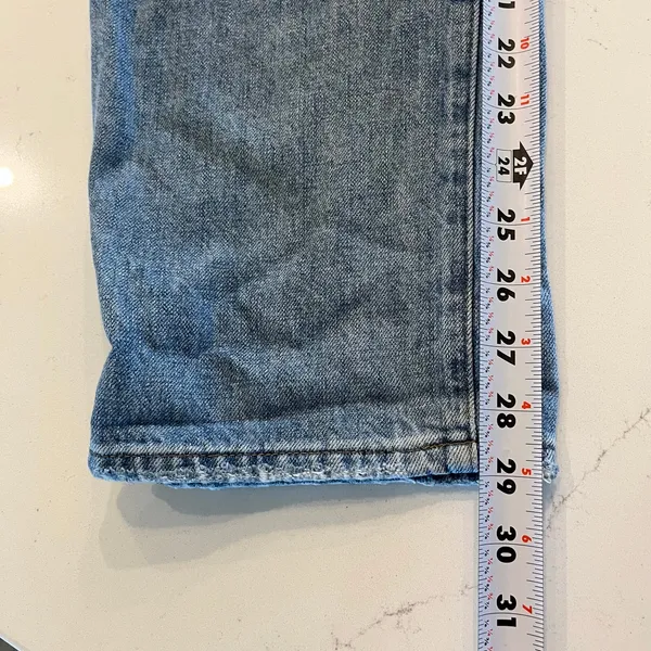 Pistola Presley High‎ Rise Relaxed Roller Jeans Size 27 - Image 9